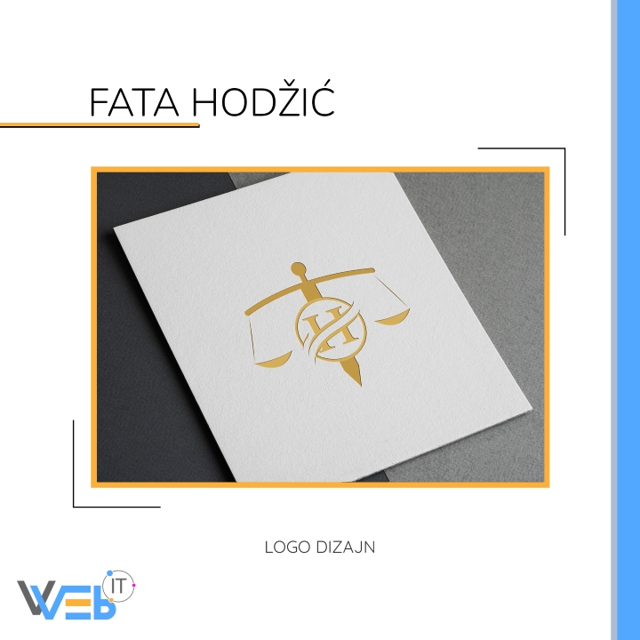 Logo, Advokat Fata Hodžić, vebIT.me